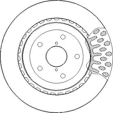 NATIONAL NBD1407 - Brake Disc autospares.lv