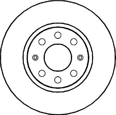 National NBD1484 - Brake Disc autospares.lv