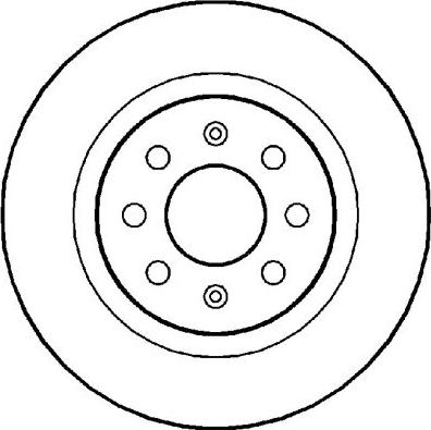 Akebono BN-0307E - Brake Disc autospares.lv