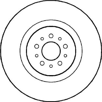 NATIONAL NBD1483 - Brake Disc autospares.lv