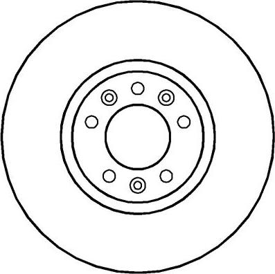 Comline ADC1580V - Brake Disc autospares.lv