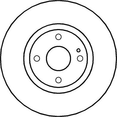 NATIONAL NBD1431 - Brake Disc autospares.lv