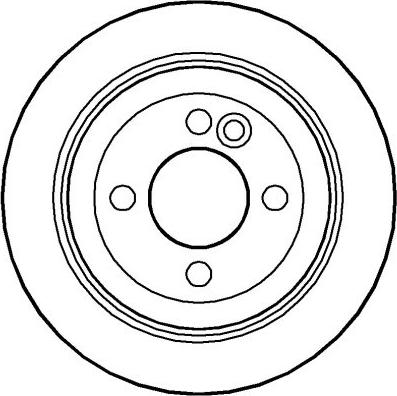 NATIONAL NBD1428 - Brake Disc autospares.lv