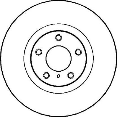 Ferodo DDF1505C-1 - Brake Disc autospares.lv