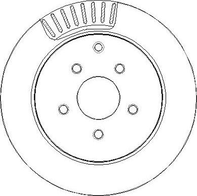 NATIONAL NBD1477 - Brake Disc autospares.lv