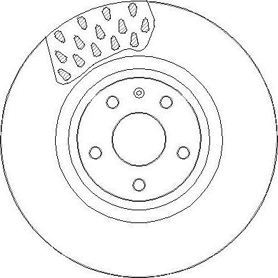 BENDIX 562508BC - Brake Disc autospares.lv