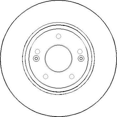 National NBD1544 - Brake Disc autospares.lv