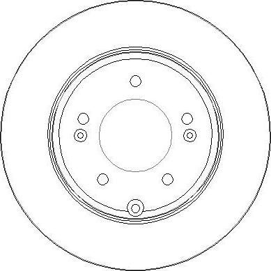 BENDIX 521313 - Brake Disc autospares.lv