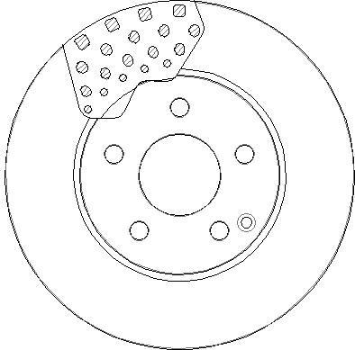 NATIONAL NBD1550 - Brake Disc autospares.lv