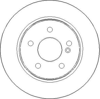 National NBD1553 - Brake Disc autospares.lv