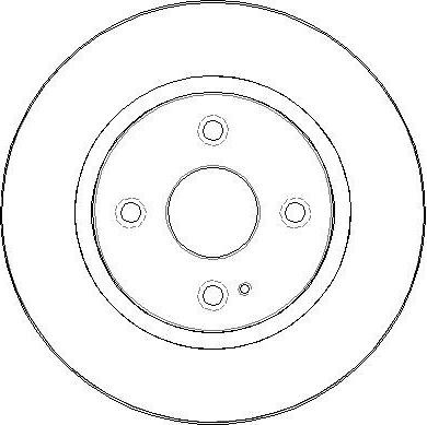 National NBD1509 - Brake Disc autospares.lv