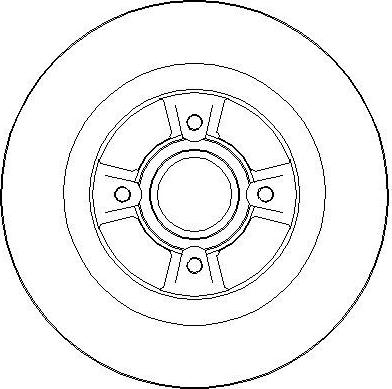 National NBD1500 - Brake Disc autospares.lv