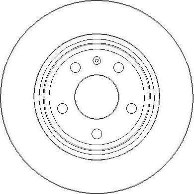 NATIONAL NBD1519 - Brake Disc autospares.lv