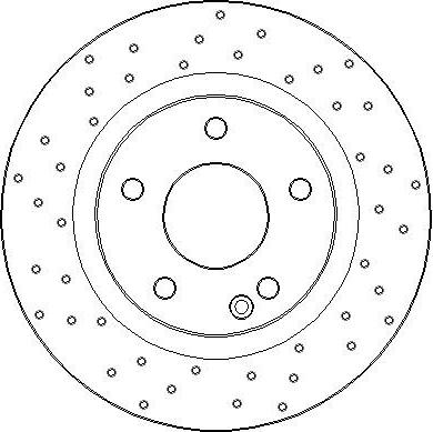 National NBD1585 - Brake Disc autospares.lv