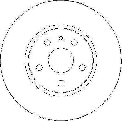 National NBD1581 - Brake Disc autospares.lv