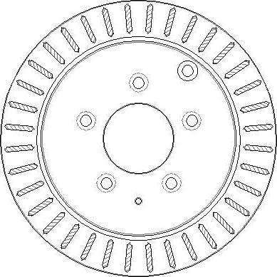 National NBD1523 - Brake Disc autospares.lv