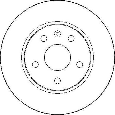 NATIONAL NBD1579 - Brake Disc autospares.lv