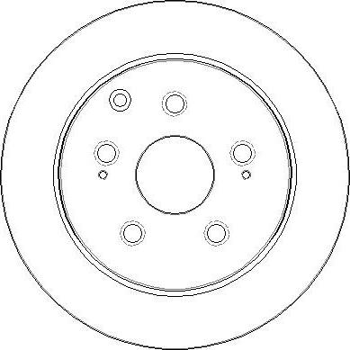 NATIONAL NBD1571 - Brake Disc autospares.lv