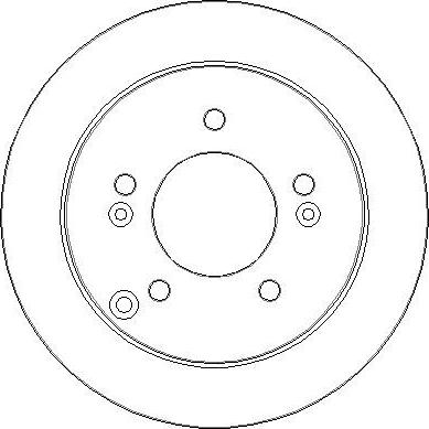 Ferodo DDF1786-1 - Brake Disc autospares.lv