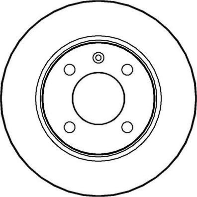 SEBRO 5954 - Brake Disc autospares.lv