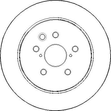 National NBD1695 - Brake Disc autospares.lv