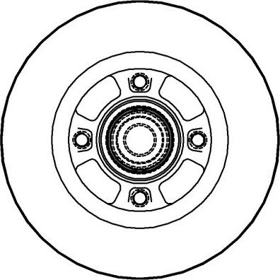 National NBD1640 - Brake Disc autospares.lv