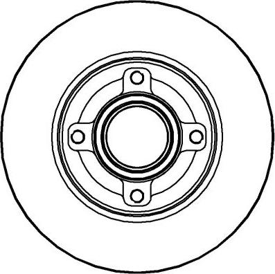 NATIONAL NBD1641 - Brake Disc autospares.lv