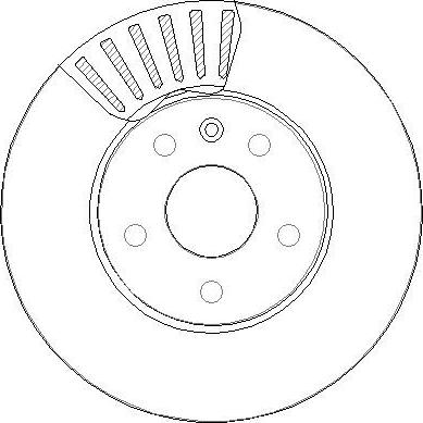 National NBD1651 - Brake Disc autospares.lv