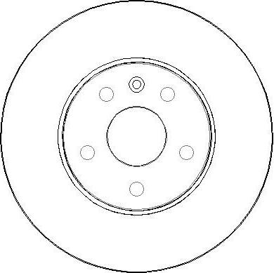 National NBD1653 - Brake Disc autospares.lv