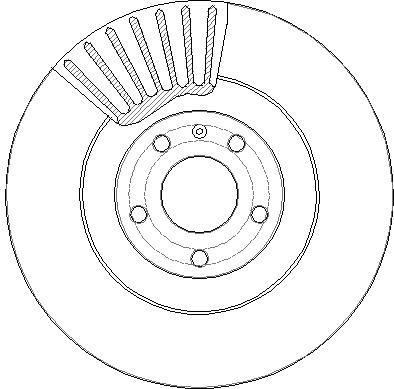 National NBD1665 - Brake Disc autospares.lv