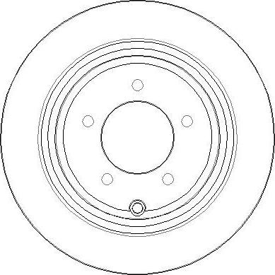 National NBD1609 - Brake Disc autospares.lv