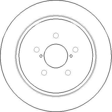 NATIONAL NBD1606 - Brake Disc autospares.lv