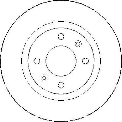 LYNXauto BN-1552 - Brake Disc autospares.lv