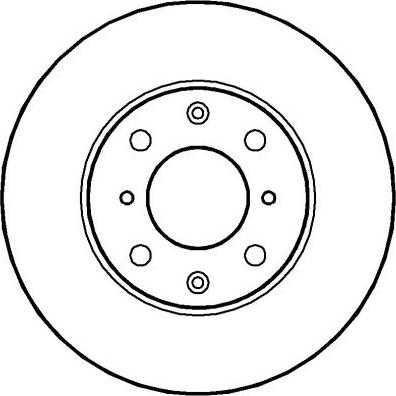 BENDIX 520129 - Brake Disc autospares.lv