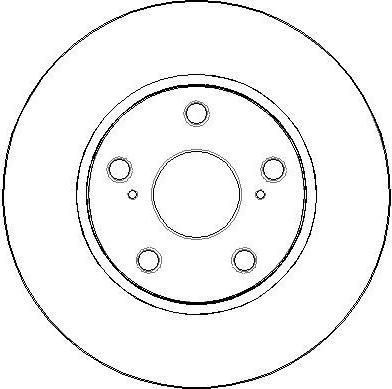 National NBD1635 - Brake Disc autospares.lv