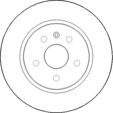 National NBD1630 - Brake Disc autospares.lv