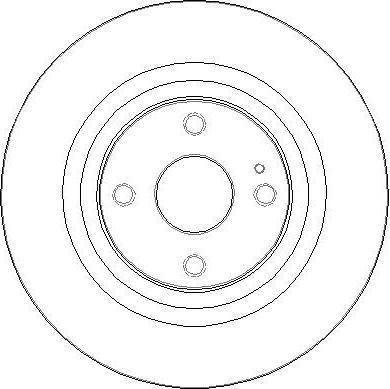 National NBD1631 - Brake Disc autospares.lv