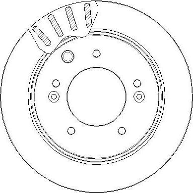 National NBD1620 - Brake Disc autospares.lv