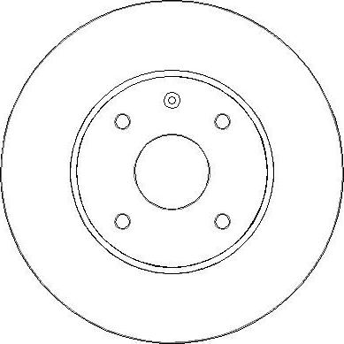 National NBD1675 - Brake Disc autospares.lv