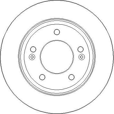 National NBD1671 - Brake Disc autospares.lv