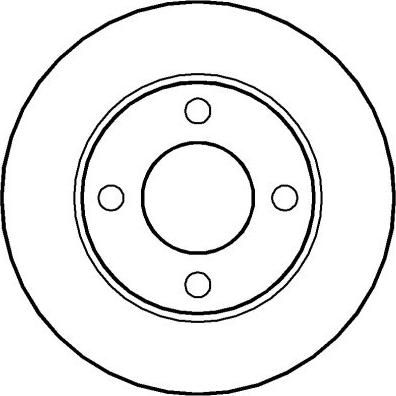 NATIONAL NBD108 - Brake Disc autospares.lv