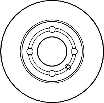 National NBD1027 - Brake Disc autospares.lv