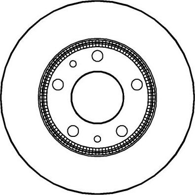 Jurid 569106J - Brake Disc autospares.lv