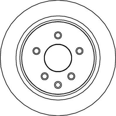 National NBD1199 - Brake Disc autospares.lv