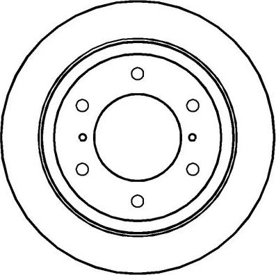 National NBD1196 - Brake Disc autospares.lv