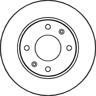 National NBD1190 - Brake Disc autospares.lv