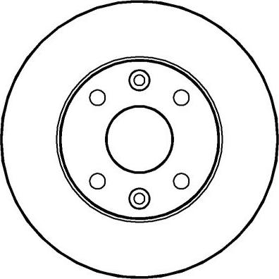 National NBD1191 - Brake Disc autospares.lv