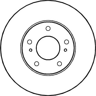 National NBD1198 - Brake Disc autospares.lv