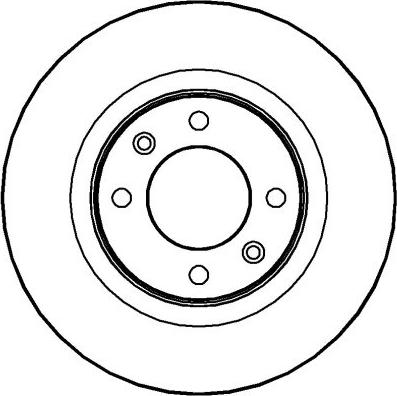 HITEC RS 9696 - Brake Disc autospares.lv