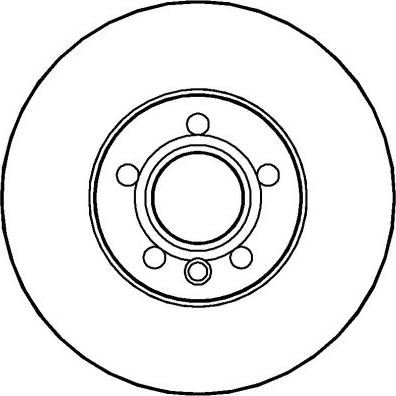 National NBD1156 - Brake Disc autospares.lv